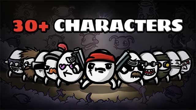 Bạn vào vai Brotato - củ khoai tây duy nhất có khả năng xử lý 6 vũ khí cùng lúc