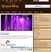 Brown Blog - Mẫu Blog Đa Năng Cho Blogger