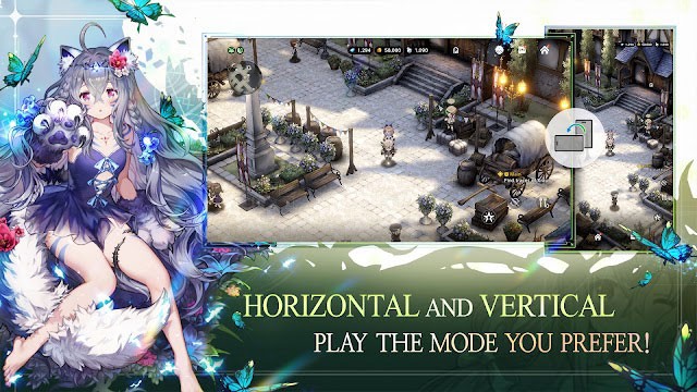 Chơi game cả ở chế độ ngang và dọc máy