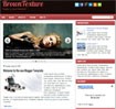 Brown Texture Blog Template - Fashion Design