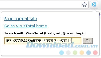 Quét virus trên web