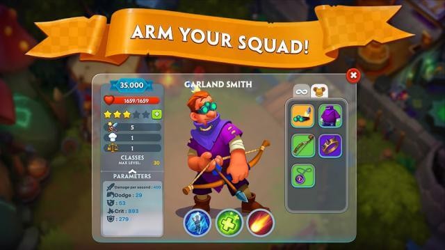 Trang bị cho các chiến binh của bạn