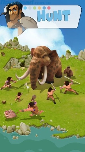 Tổ chức các cuộc săn voi ma mút quy mô lớn