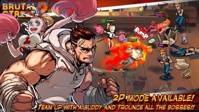 Chế độ 2P có sẵn cho bạn lập team để chiến đấu