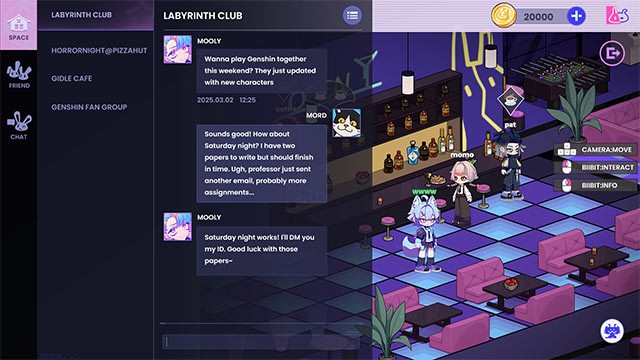 Xã hội ảo Bside là nơi Biibit thể hiện cá tính, trưởng thành và tương tác cả ngày