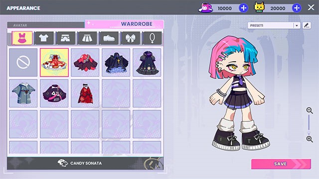 Xây dựng nhân vật Biibit độc đáo của riêng bạn với kho quần áo, phụ kiện đa dạng