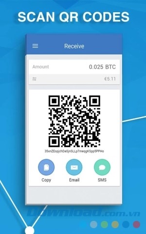BTC.com Wallet cho Android hỗ trợ giao dịch bằng QR