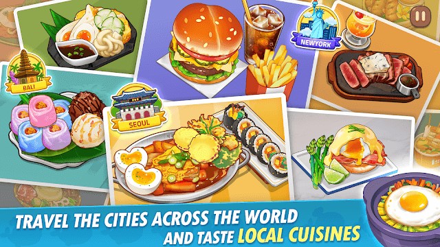 Phiêu lưu tới các thành phố trên thể giới và thử các nền ẩm thực khác nhau