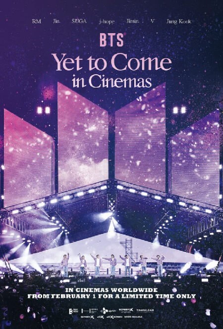 Poster phim BTS: Yet To Come in Cinemas