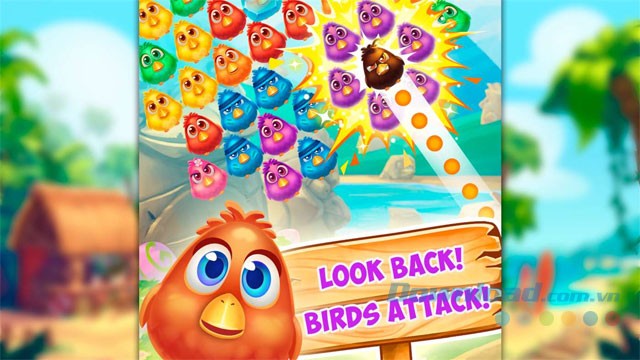 Game bắn bóng Bubble Birds 4