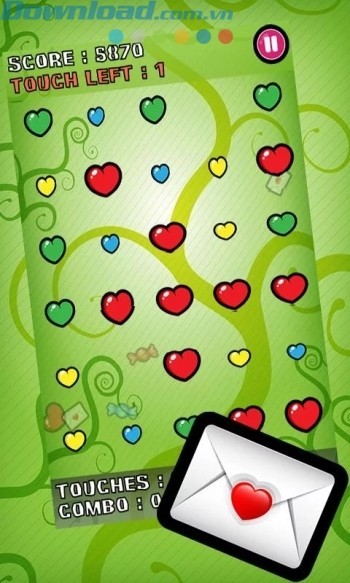 Game bắn bong bóng trái tim