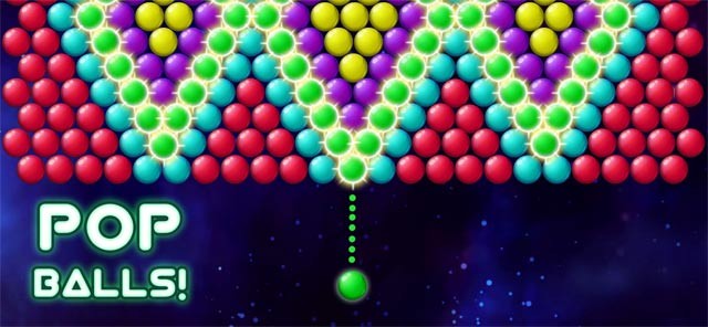 Bắn rụng toàn bộ số bóng và cố gắng đạt 3 sao trong mỗi level