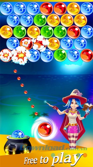 Game bắn bóng Bubble Shooter Blast Mania