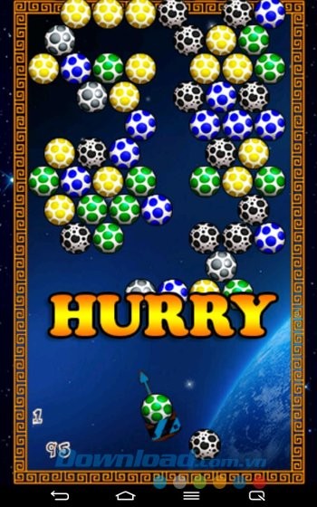 Chế độ chơi Puzzle trong game Bubble Shooter