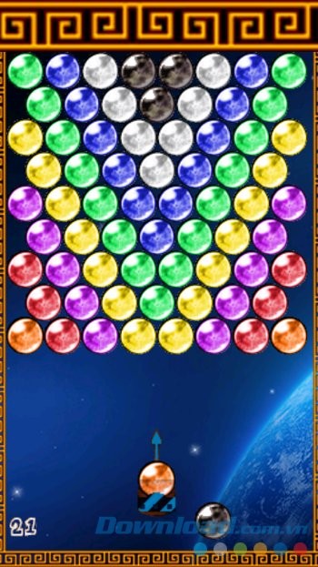 Bubble Shooter gồm nhiều loại bóng