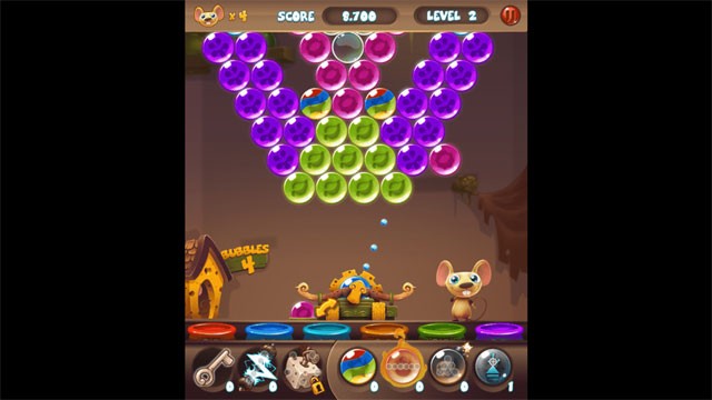 Game bắn bóng Bubble Shooter Kitty