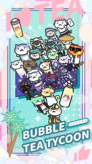 Bubble Tea Tycoon là game mô phỏng quản lý quán cà phê mèo thú vị