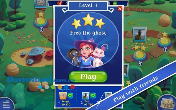 Bubble Witch 2 Saga cho Android
