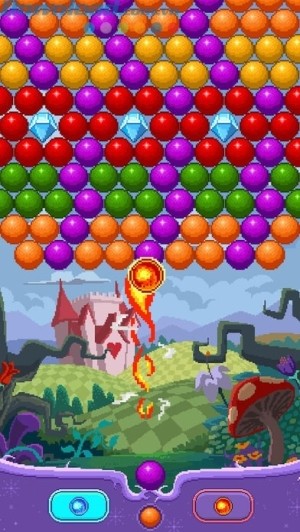 Bắn và cho nổ các bong bóng đầy màu sắc