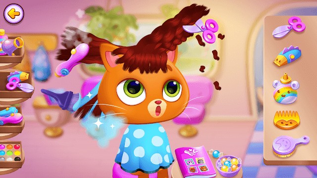 Tạo các kiểu tóc sáng tạo, phong cách cho Mimmi và Bubbu