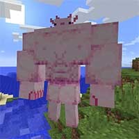 Buffxolotl Mod: Thay thế Iron Golem trong Minecraft