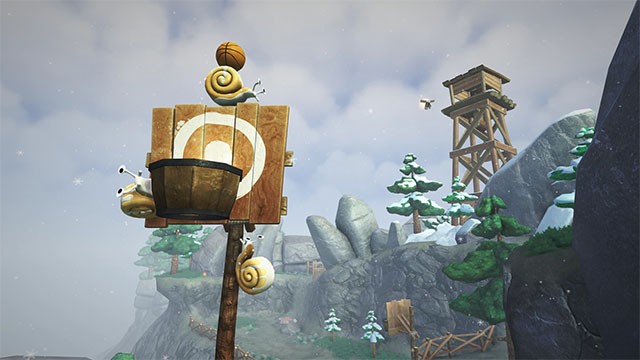 Săn bắt những sinh vật lạ trên đảo và khám phá cuộc sống tại đó