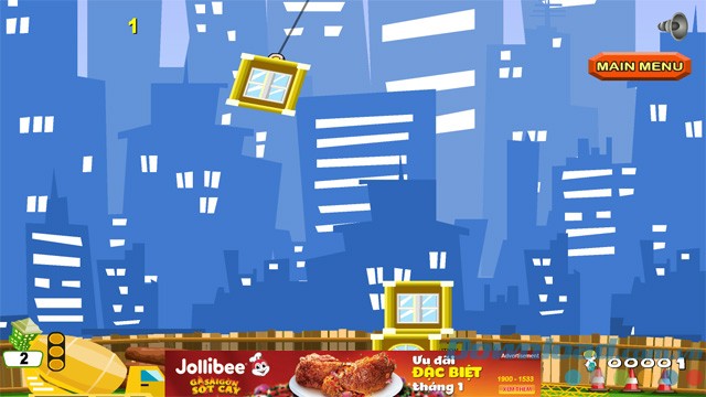 Chế độ Quick Game của Building Tower