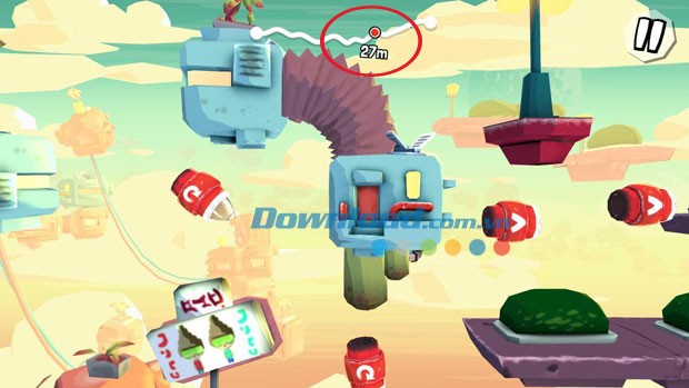 Mục tiêu quãng đường cho mỗi level