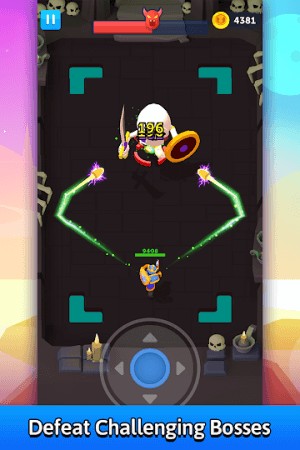 Đánh bại những con boss đầy thách thức