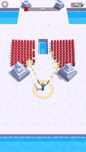 Bắn súng tiêu diệt hàng trăm kẻ thù trong mỗi màn chơi Bullet Rush