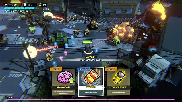 Tham gia các trận chiến dữ dội chống lại cuộc tấn công vô tận của zombie