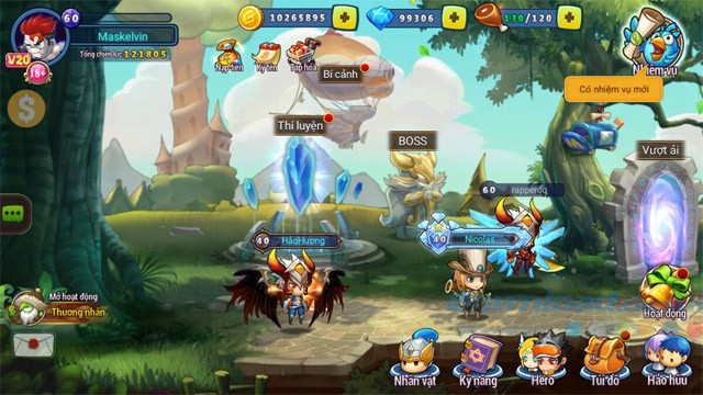 Chơi game Bùm Chíu