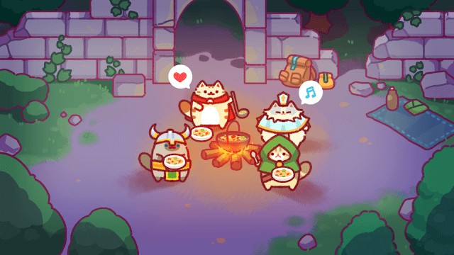 Phiêu lưu cùng những anh hùng mèo dễ thương trong game Bumbling Cats!