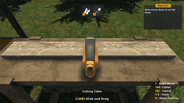 Sử dụng công cụ để xử lý vật liệu, nền móng và công trình trong Bunker Builder Simulator game