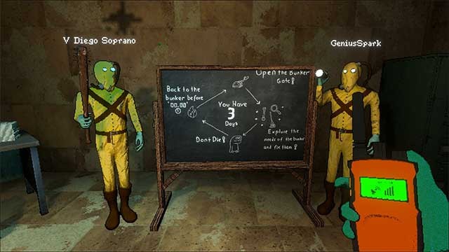 Bunker Invaders là game kinh dị co-op có lối chơi và đồ họa giống Lethal Company