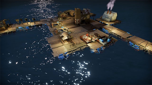 Lắp đặt các công trình phòng thủ để đối phó với cướp biển tấn công trong Buoyancy