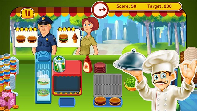 Game nấu ăn Burger Restaurant