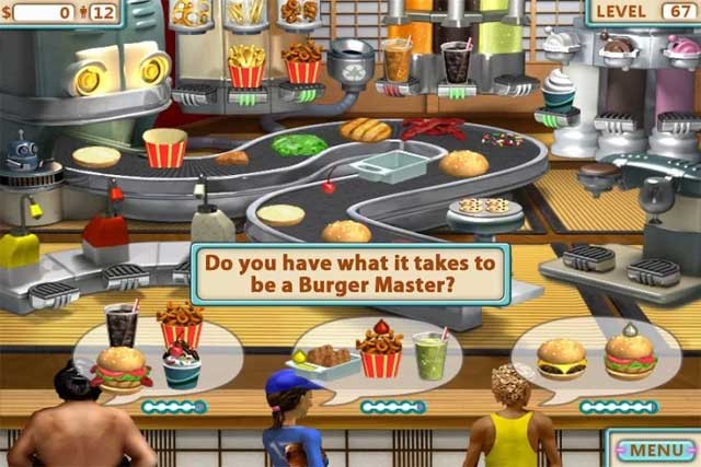 Bạn có đủ tố chất để trở thành siêu đầu bếp trong game Burger Shop for Android không?