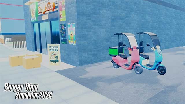 Burger Shop Simulator là game mô phỏng quản lý cửa hàng bánh kẹp sống động