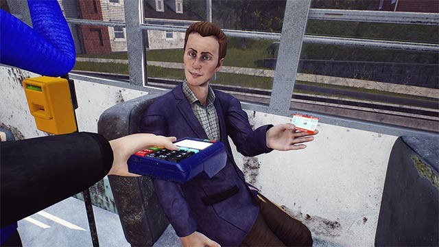 Buổi sáng, công việc của bạn là kiểm soát vé chặt chẽ của từng hành khách trên xe