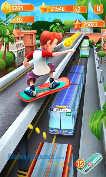 Bus Rush - game người chạy vui nhộn