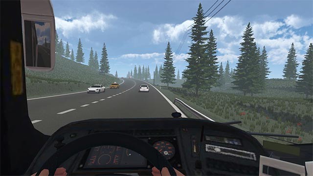 Chuyển đổi linh hoạt giữa góc nhìn thứ nhất và thứ 3 trong Bus Simulator Offroad