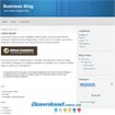 Free Business Blog Template - Kinh Doanh