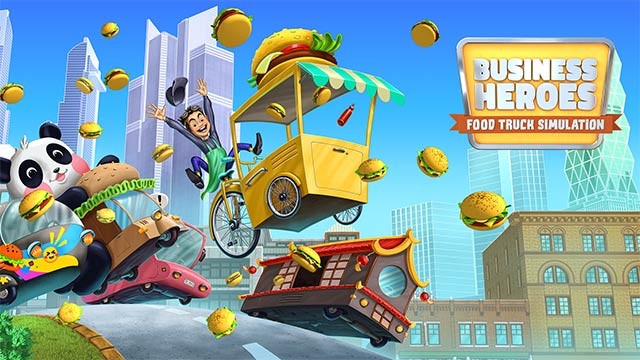 Kinh doanh xe tải bán đồ ăn lưu động trong game Business Heroes: Street Grub