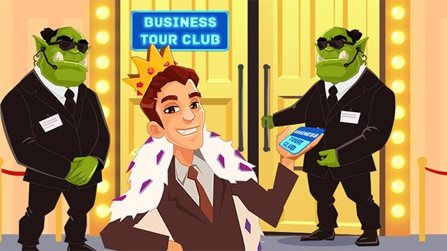 Tham gia Business Tour Club để đấu trí và kiếm phần thưởng hiếm