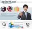 Mẫu Website Doanh Nghiệp Trẻ - Business World