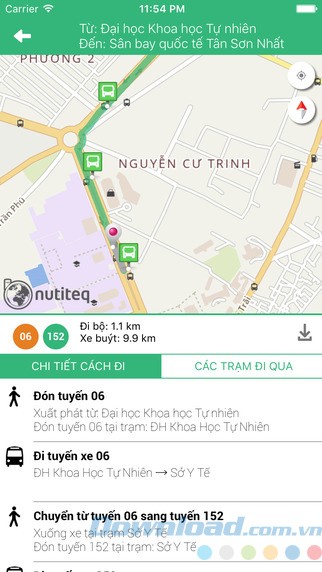 Chi tiết cách đi