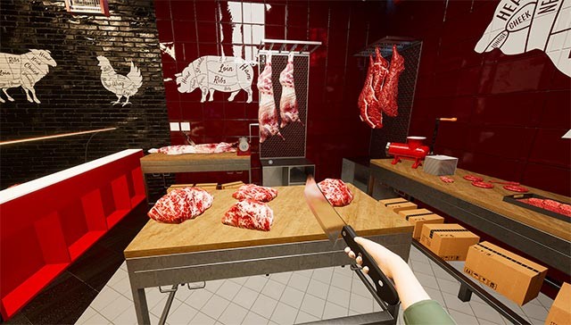 Cung cấp các loại thịt bò, lợn, gà... cho chuỗi cửa hàng thức ăn nhanh trong thị trấn