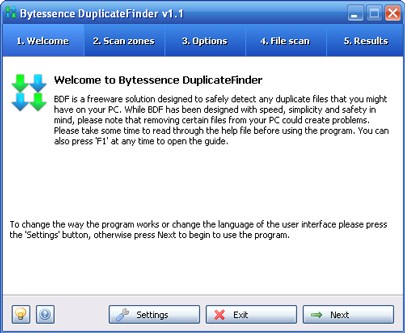 Bytessence DuplicateFinder