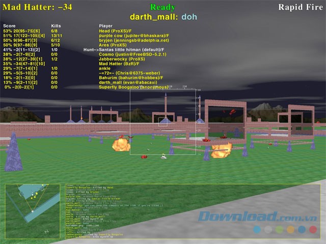 Trò chuyện trong khi chơi BZFlag